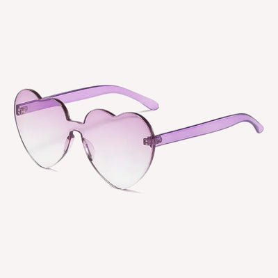 Lunettes de Soleil  Femme Design Coeur