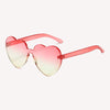 Lunettes de Soleil  Femme Design Coeur