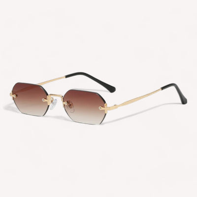 Lunettes de Soleil Moderne sans Monture - Mixte