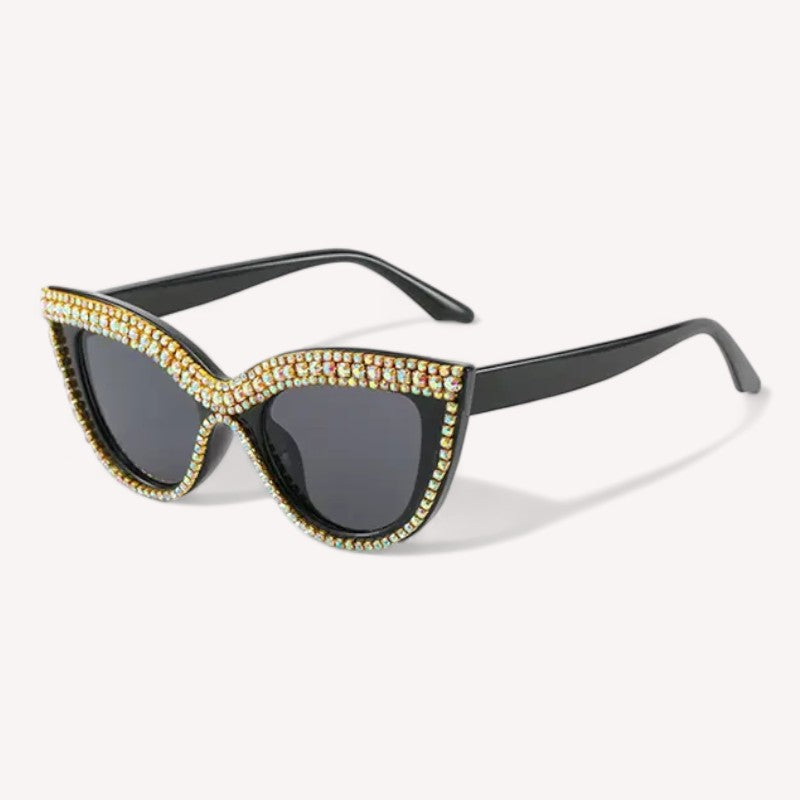 Lunettes de Soleil Femme Oeil de Chat Strass Univers des Lunettes