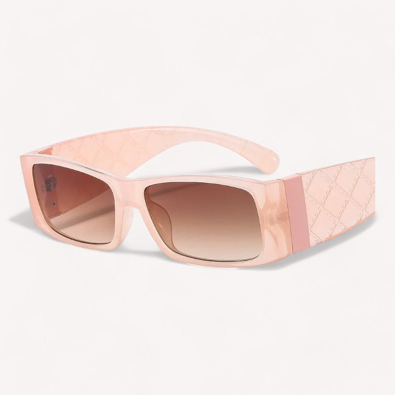 Lunettes de Soleil Monture Rectangle Epaisse