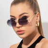 Lunettes de Soleil Femme Rectangulaire