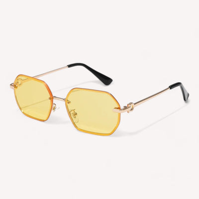 Lunettes de Soleil Hexagonales Chic