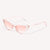 Lunettes de Soleil Femme Cat Eye Rose