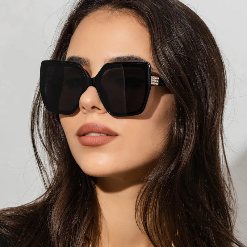 Lunettes de Soleil Femme Aviateur Chic