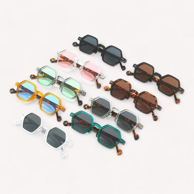 Lunettes de Soleil Hexagonales